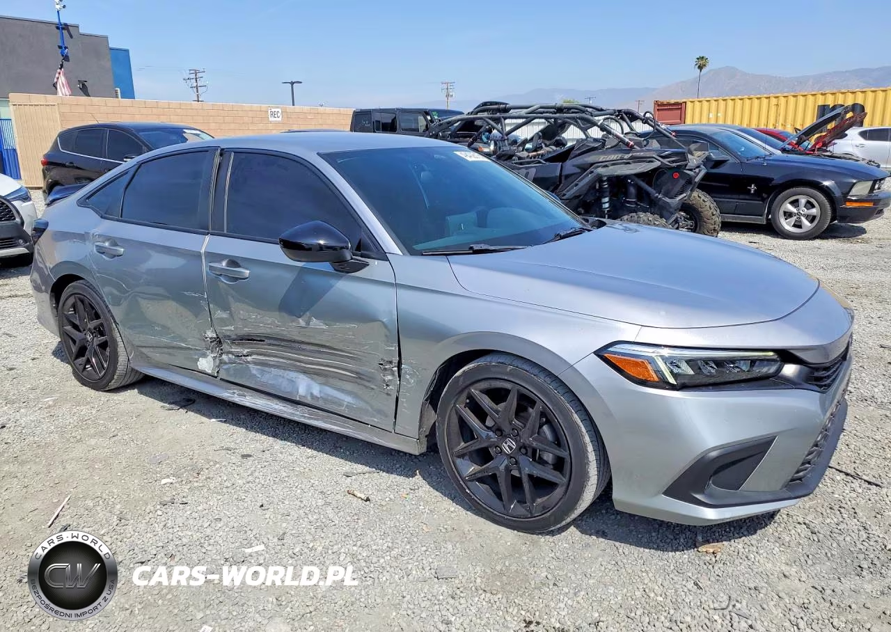 2022 Honda Civic Sport VIN:2HGFE2F52NH557040 - 4