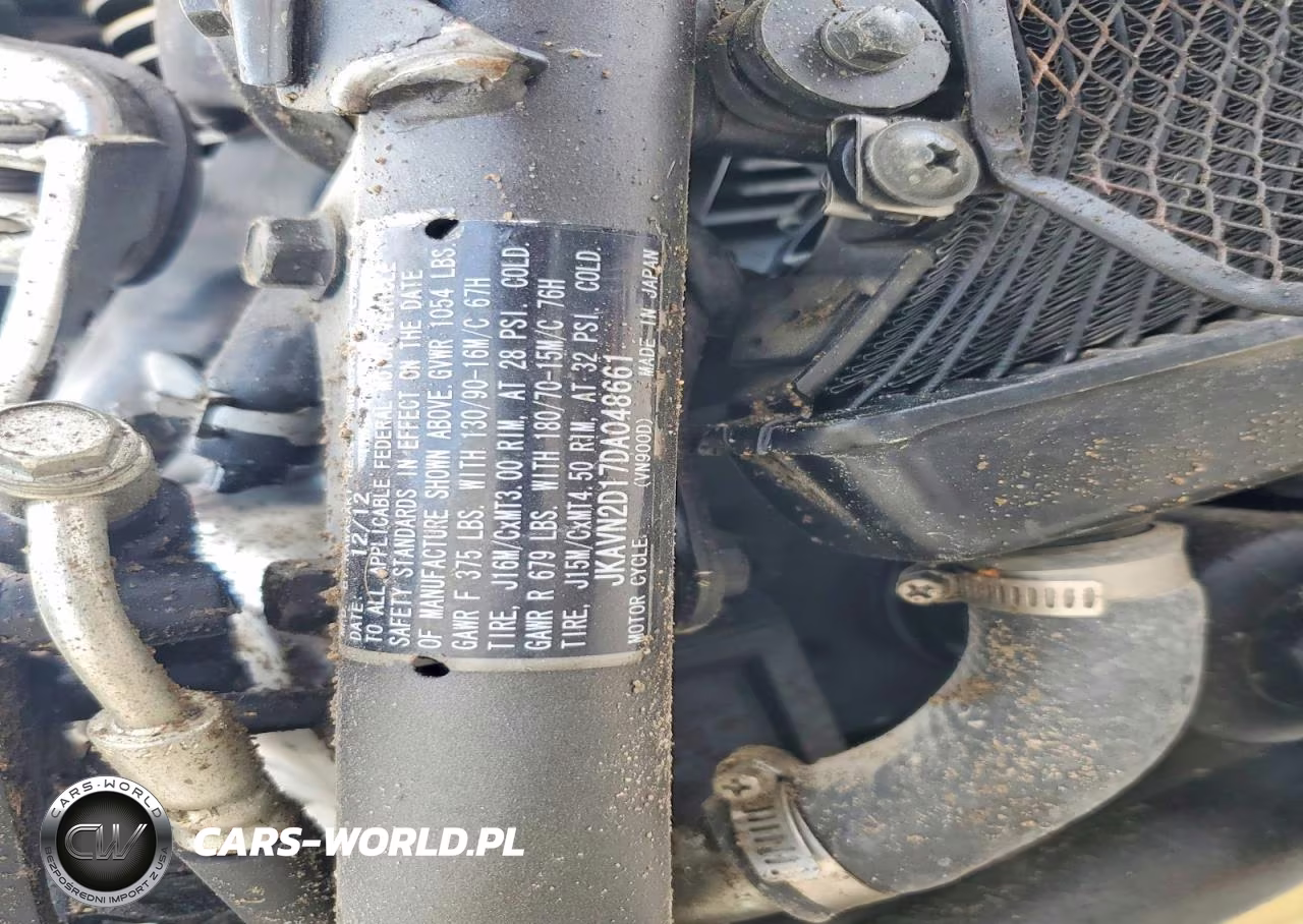 2013 Kawasaki Vn900 D VIN:JKAVN2D17DA048661 - 8