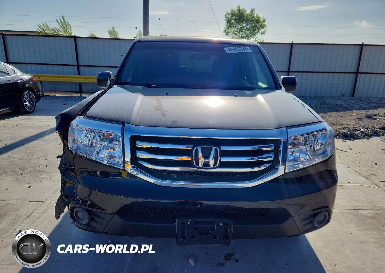 2012 Honda Pilot Lx VIN:5FNYF3H29CB035215 - 5
