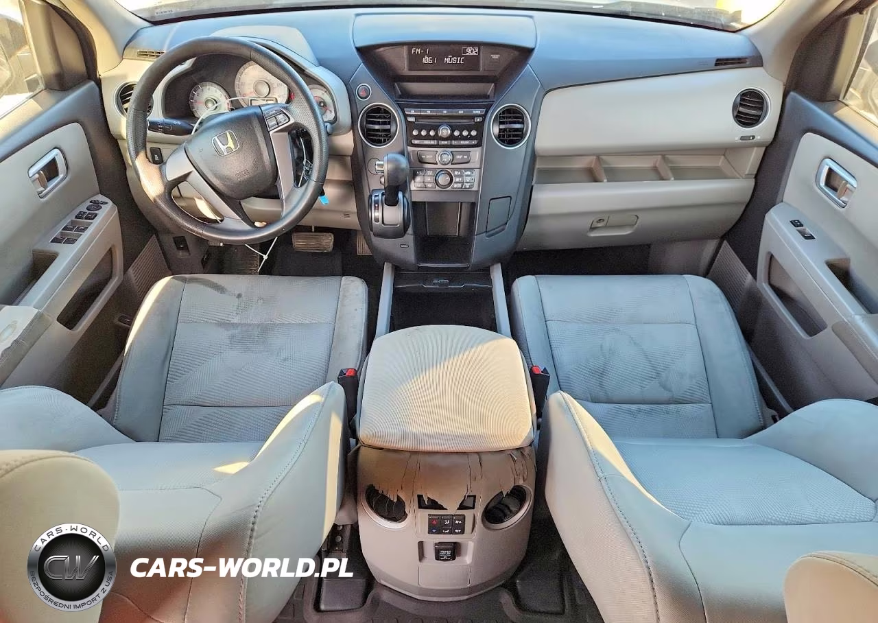 2012 Honda Pilot Lx VIN:5FNYF3H29CB035215 - 8