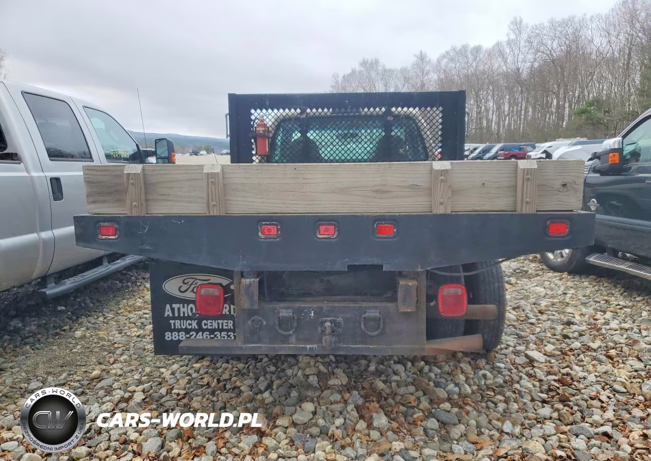 2001 Ford F350 Super Duty Flatbed Truck VIN:1FDWF36F61EC22922 - 6