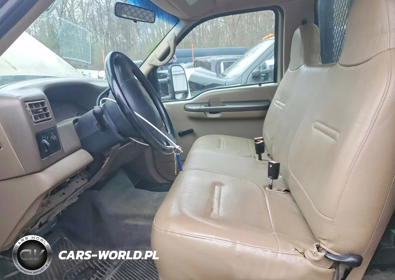 2001 Ford F350 Super Duty Flatbed Truck VIN:1FDWF36F61EC22922 - 7