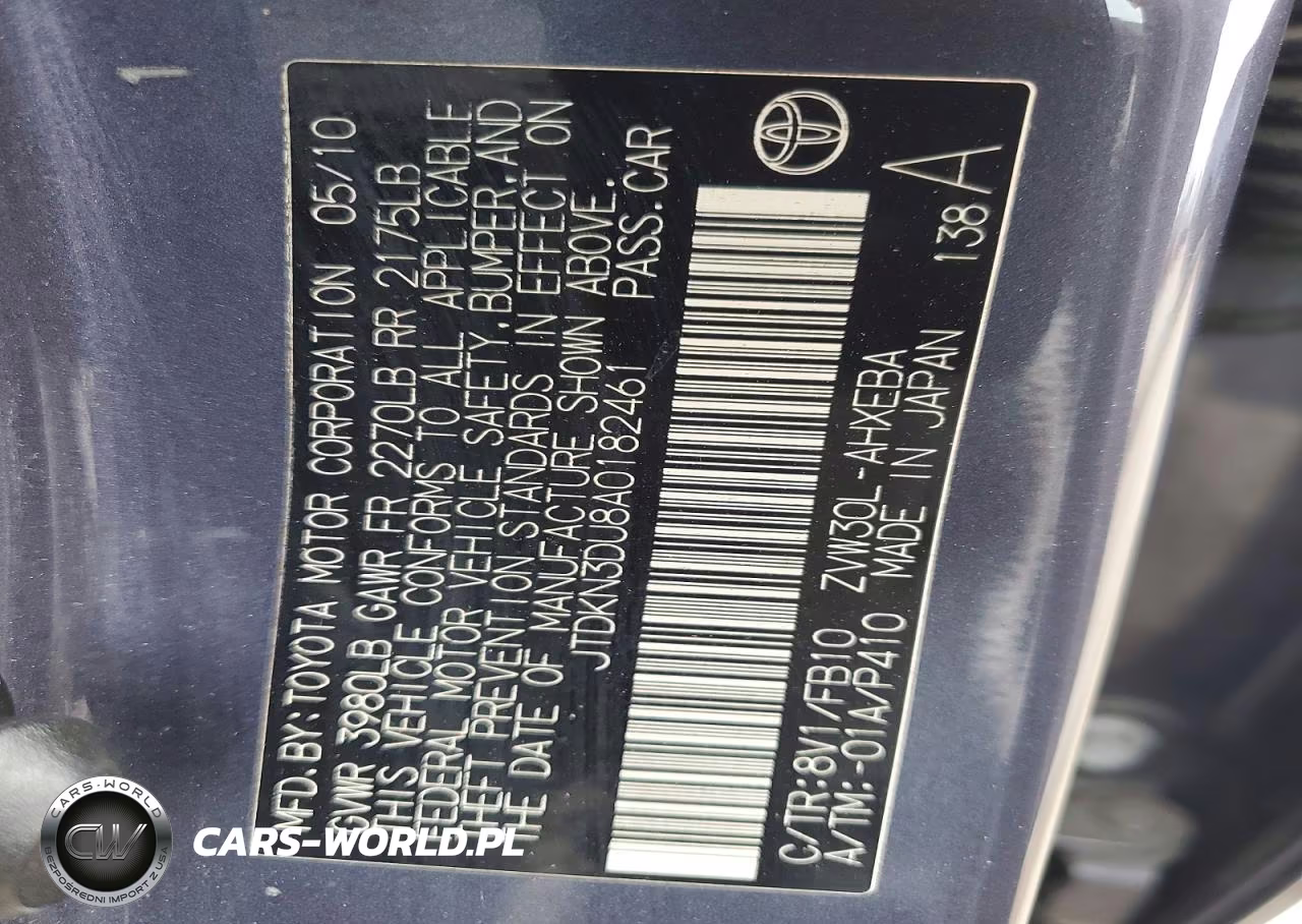 2010 Toyota Prius Iii VIN:JTDKN3DU8A0182461 - 12