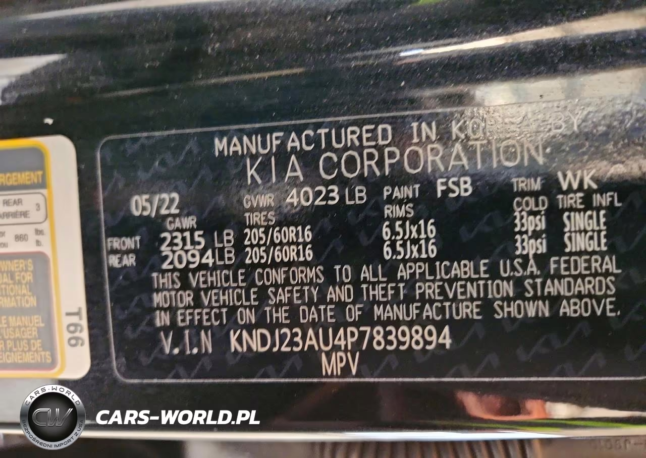 2023 Kia Soul Lx VIN:KNDJ23AU4P7839894 - 12