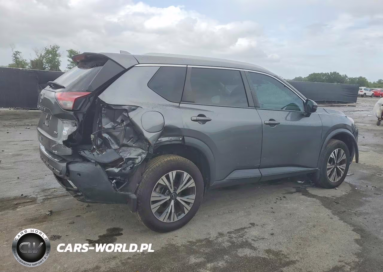 2022 Nissan Rogue Sv VIN:5N1BT3BA7NC723286 - 3