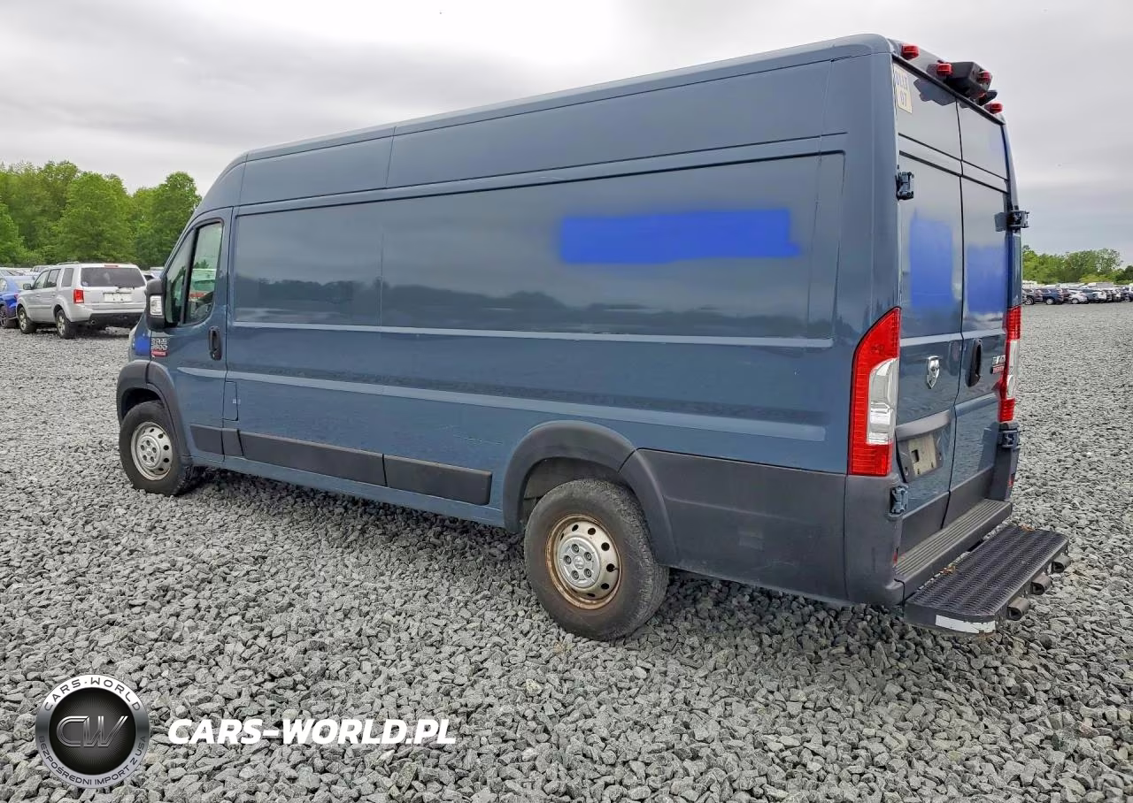 2021 Ram Promaster 3500 Delivery Van VIN:3C6MRVJG1ME586549 - 2