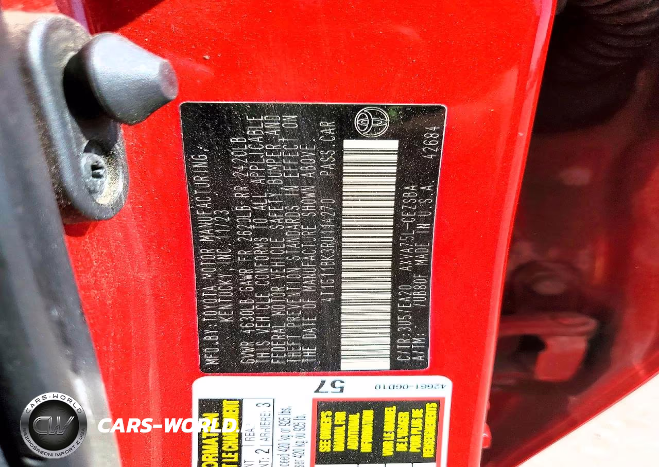 2024 Toyota Camry Se VIN:4T1G11BK3RU114270 - 12