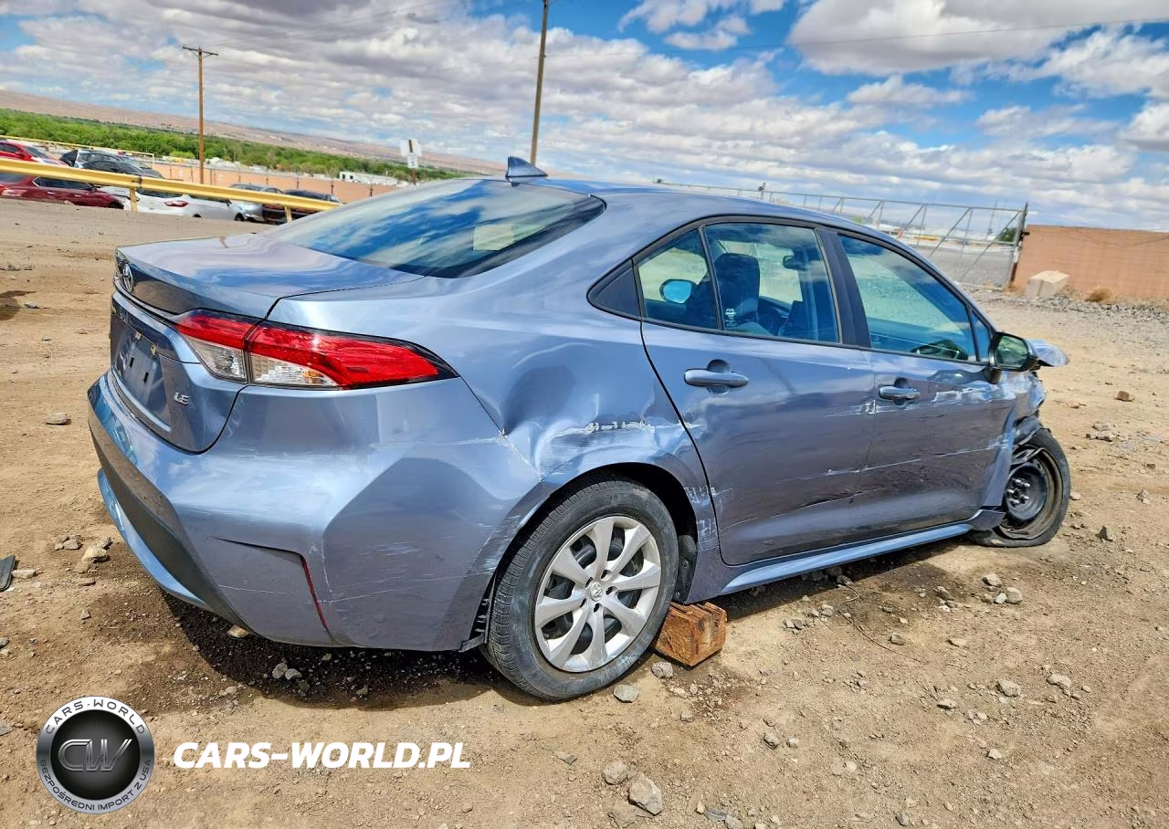2021 Toyota Corolla Le VIN:5YFEPMAE7MP193603 - 3