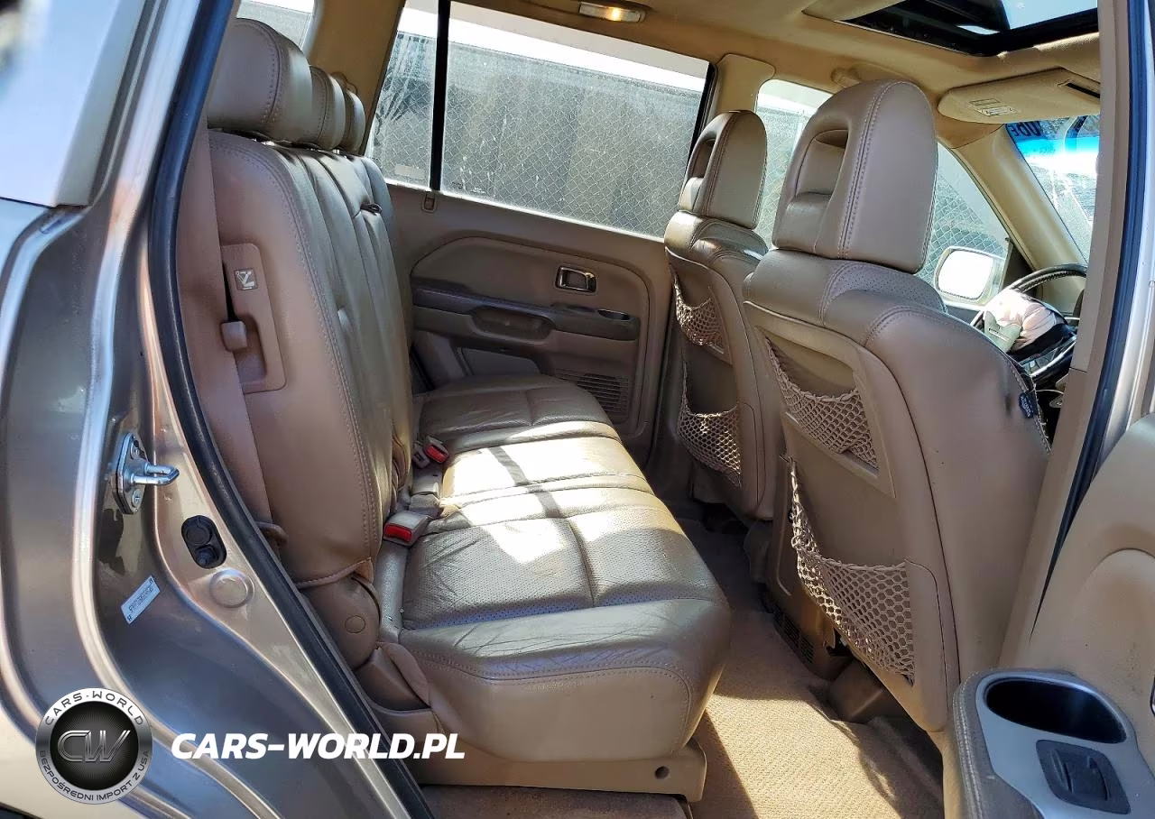 2005 Honda Pilot Exl VIN:5FNYF185X5B048220 - 10