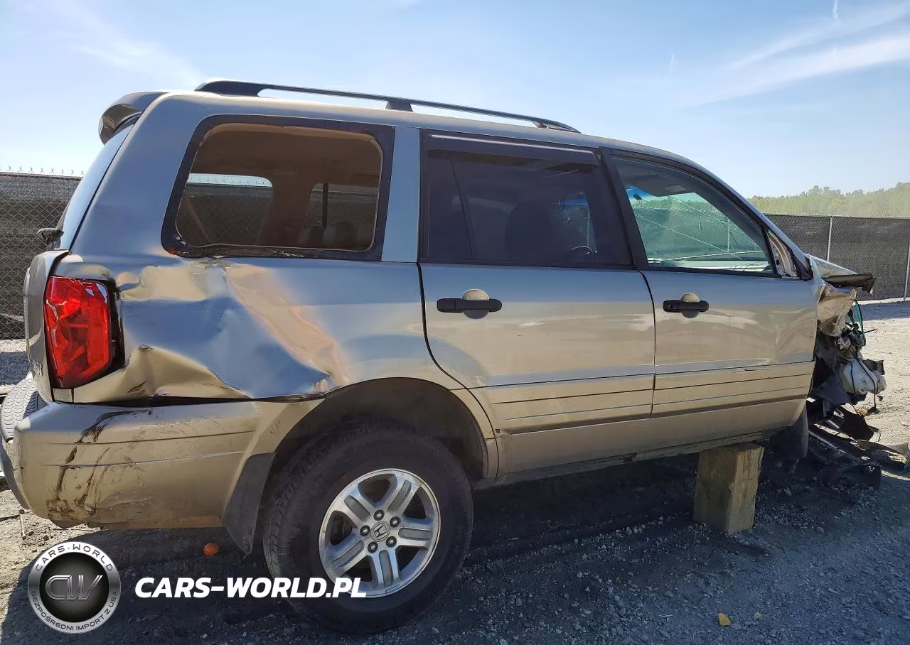 2005 Honda Pilot Exl VIN:5FNYF185X5B048220 - 3