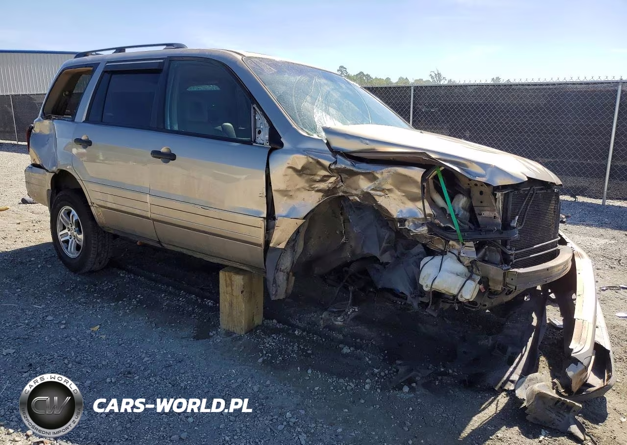2005 Honda Pilot Exl VIN:5FNYF185X5B048220 - 4