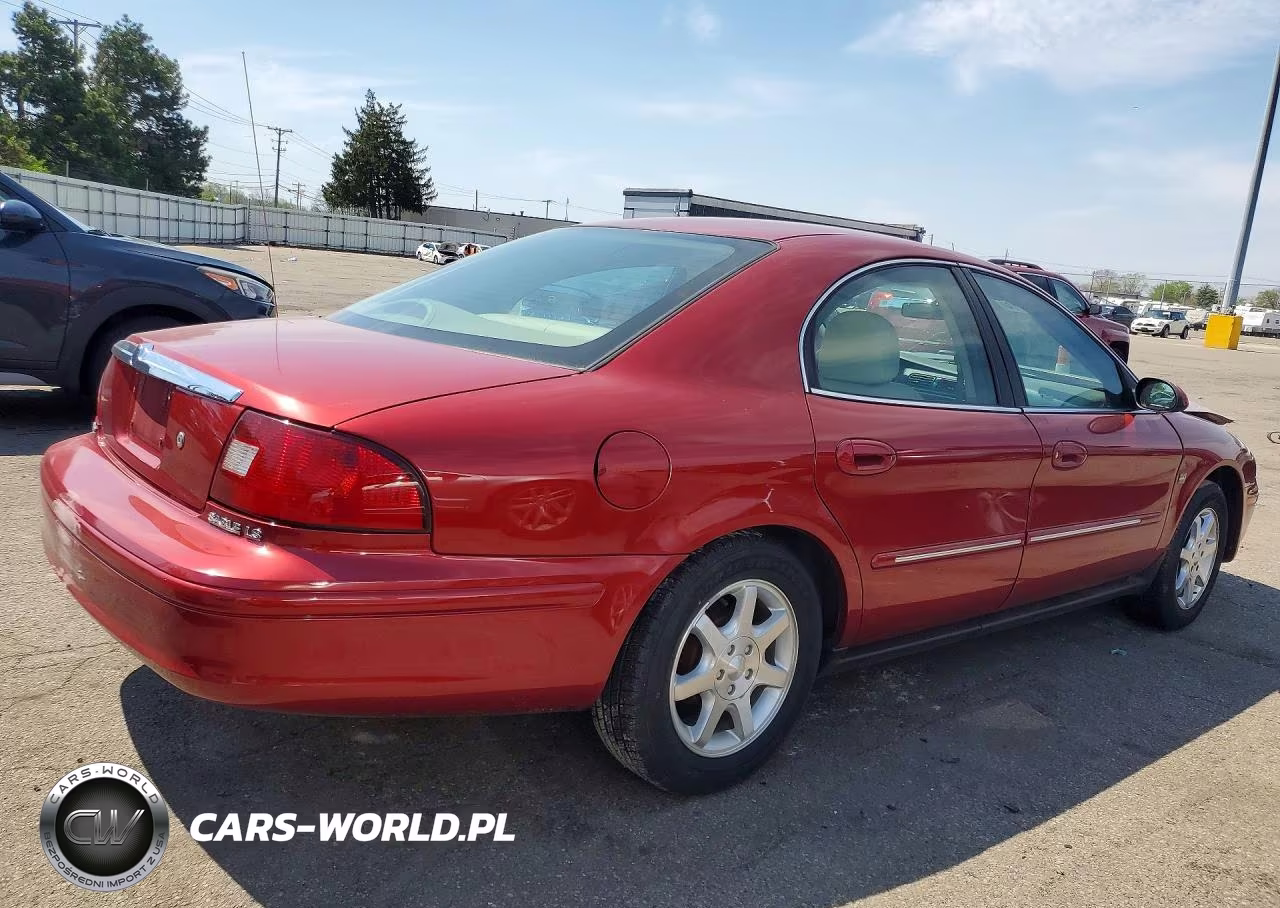 2000 Mercury Sable Ls Premium VIN:1MEFM55S4YG605064 - 3