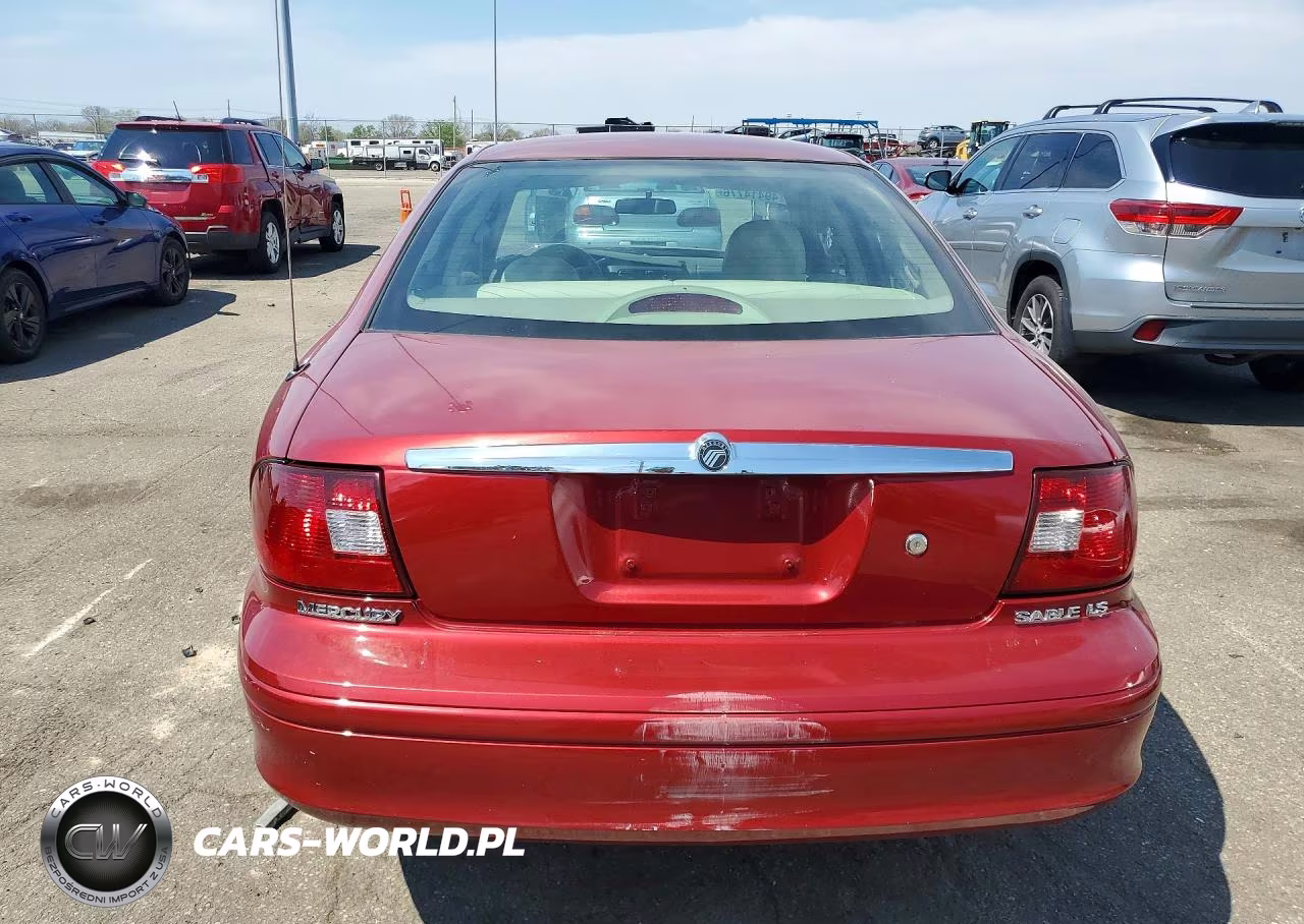2000 Mercury Sable Ls Premium VIN:1MEFM55S4YG605064 - 6