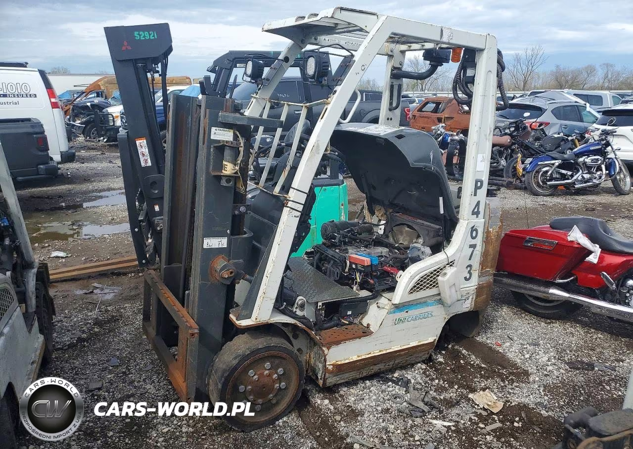 2016 Unicarriers Forklift VIN:CP1F29W22646 - 2
