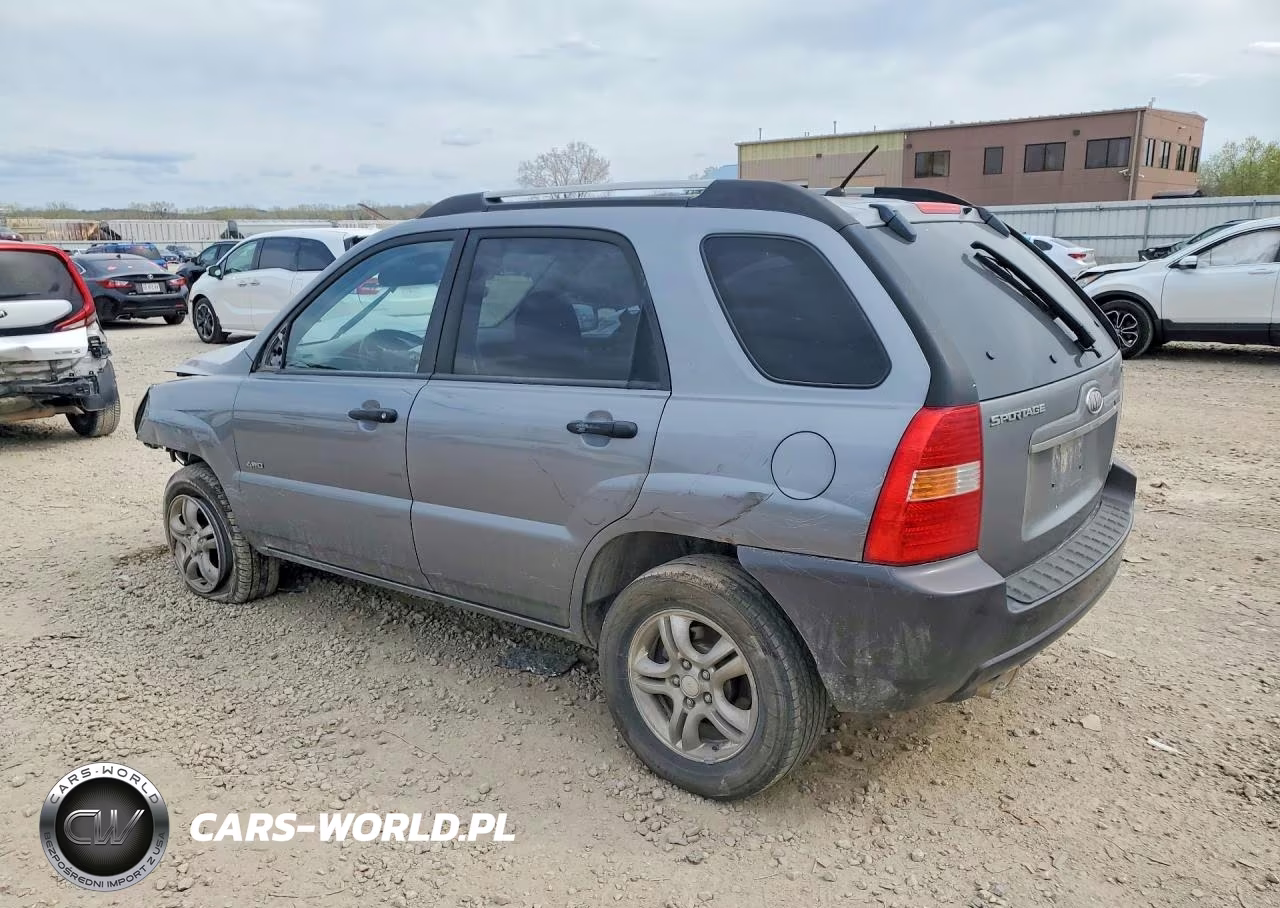 2007 Kia Sportage Lx VIN:KNDJE723077367200 - 2
