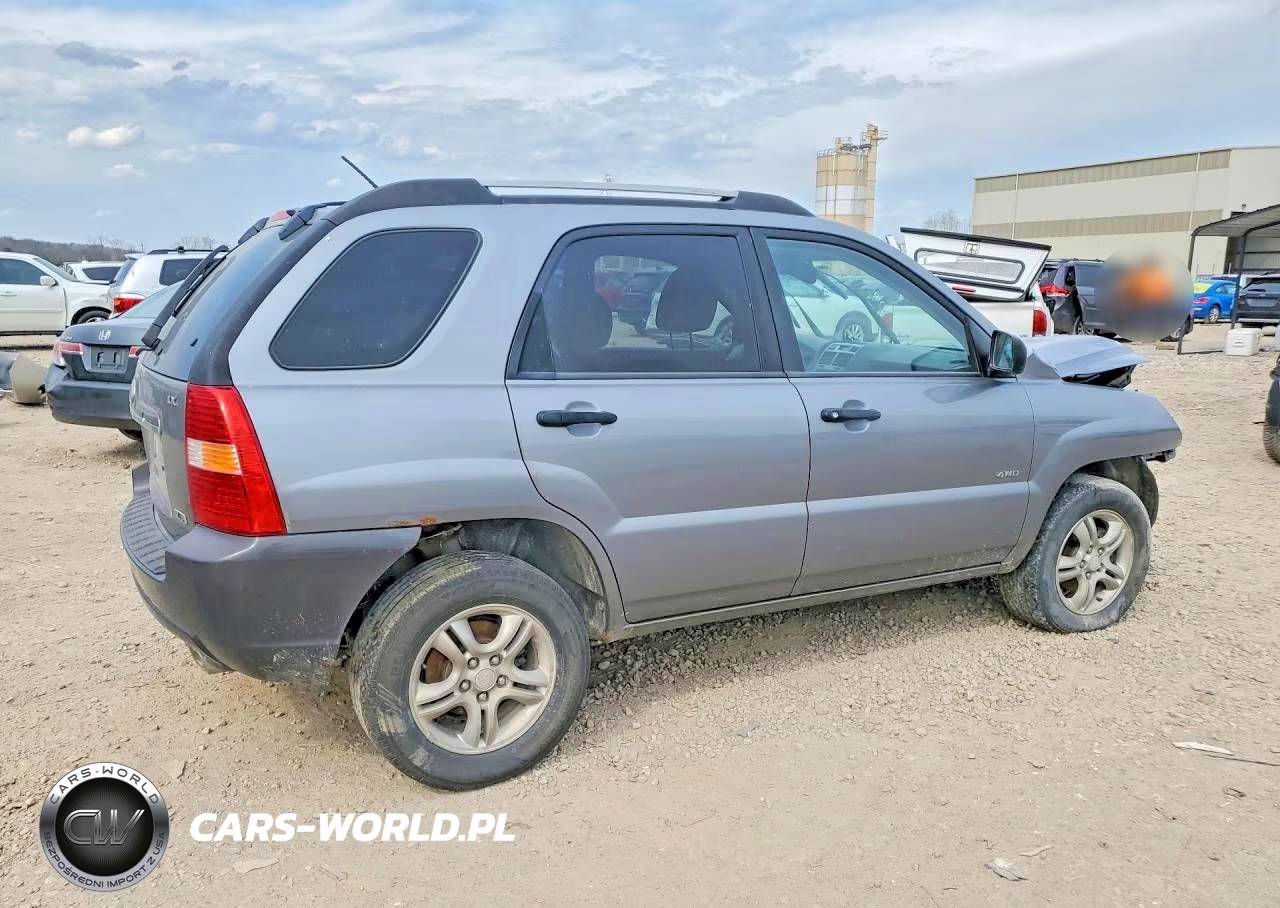 2007 Kia Sportage Lx VIN:KNDJE723077367200 - 3