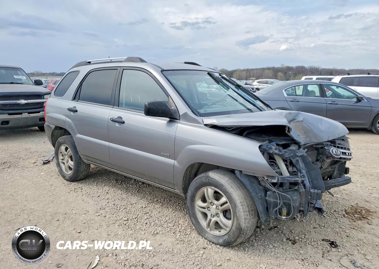2007 Kia Sportage Lx VIN:KNDJE723077367200 - 4