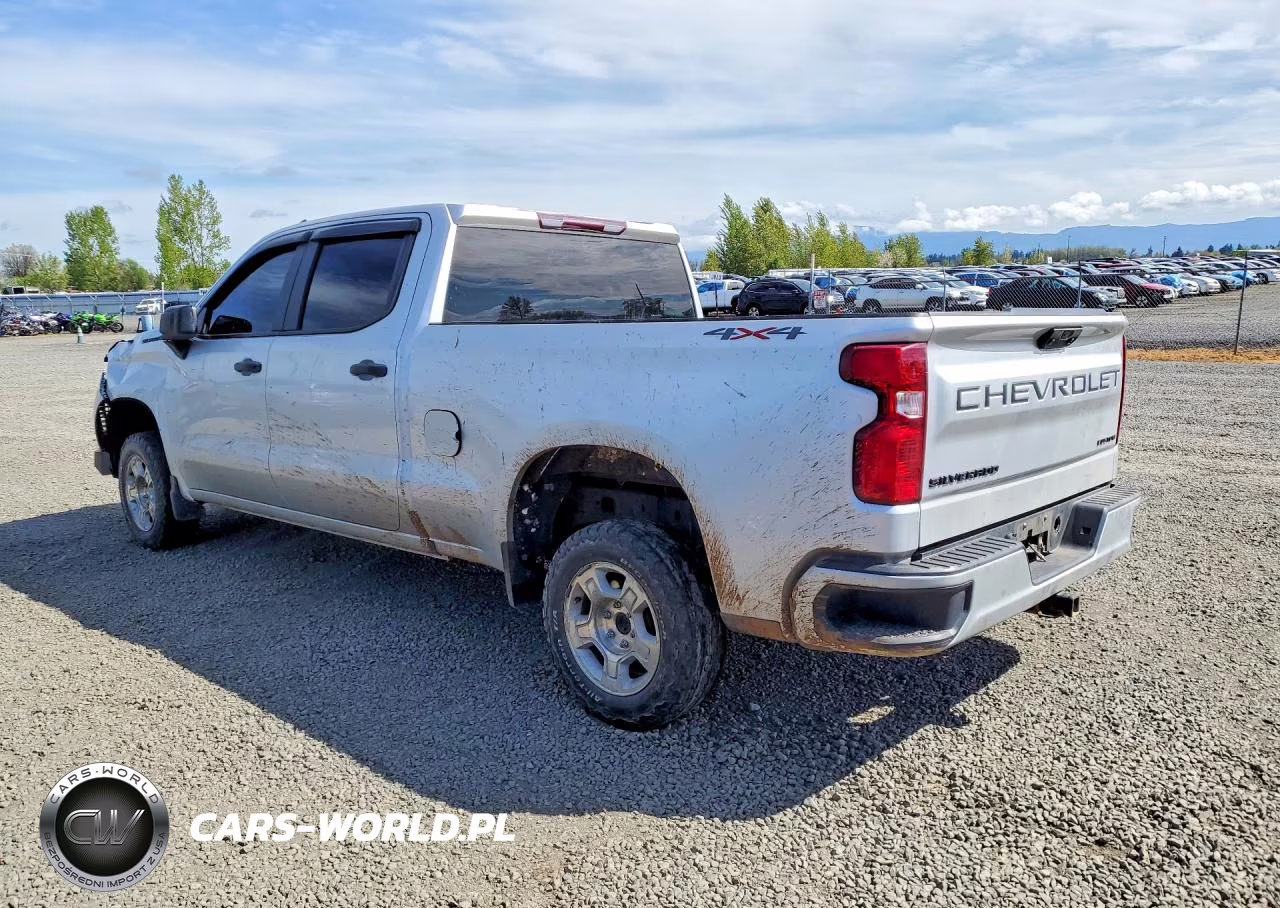 2022 Chevrolet Silverado K1500 Custom VIN:3GCPDBEK6NG561525 - 2