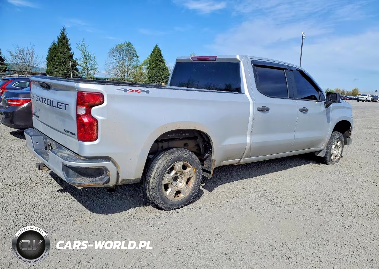 2022 Chevrolet Silverado K1500 Custom VIN:3GCPDBEK6NG561525 - 3