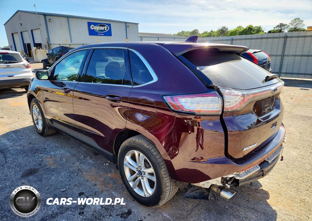 2018 FORD EDGE SEL VIN:2FMPK3J93JBC57947 - 2