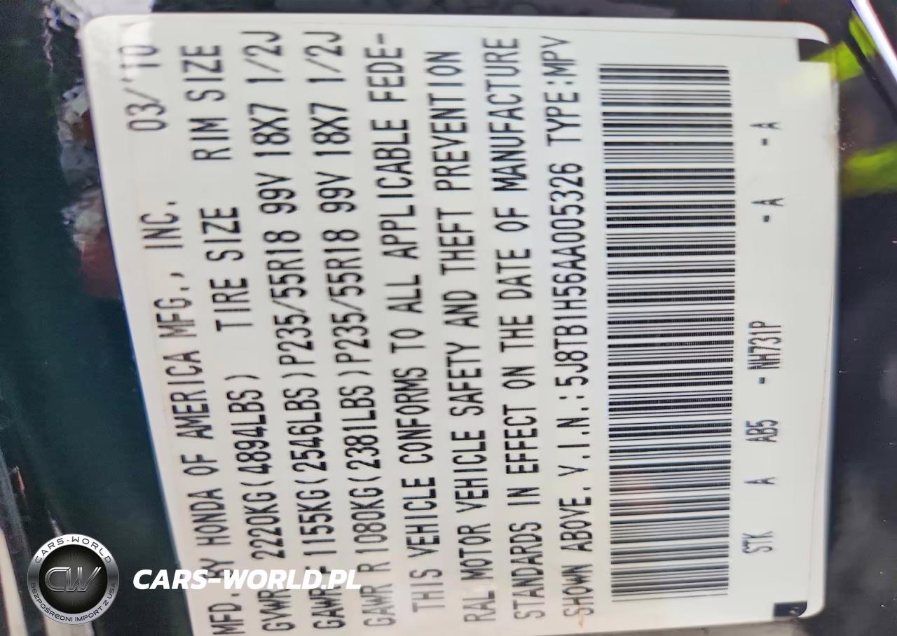 2010 Acura Rdx Technology VIN:5J8TB1H56AA005326 - 13