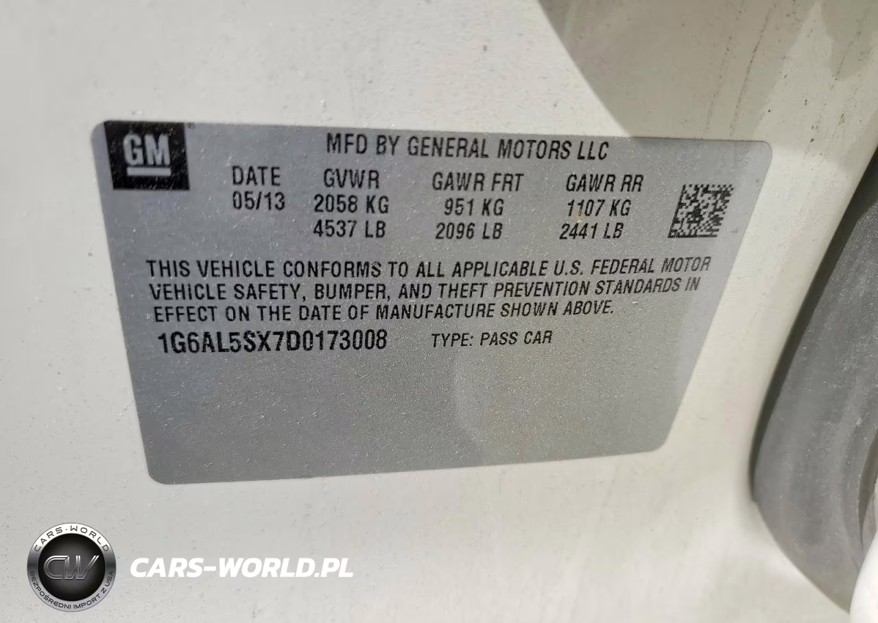 2013 Cadillac Ats Premium VIN:1G6AL5SX7D0173008 - 12