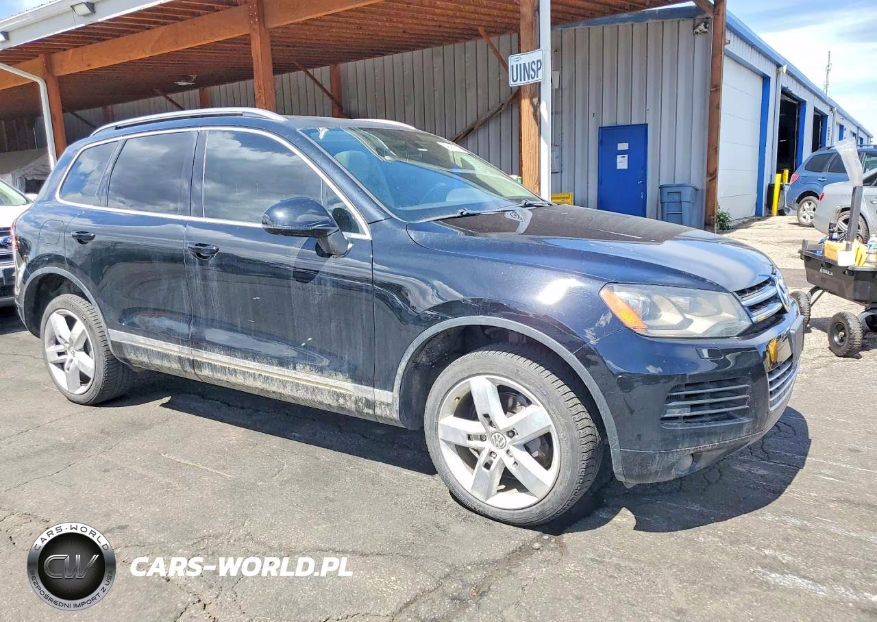 2012 Volkswagen Touareg V6 Tdi VIN:WVGFK9BPXCD004813 - 4