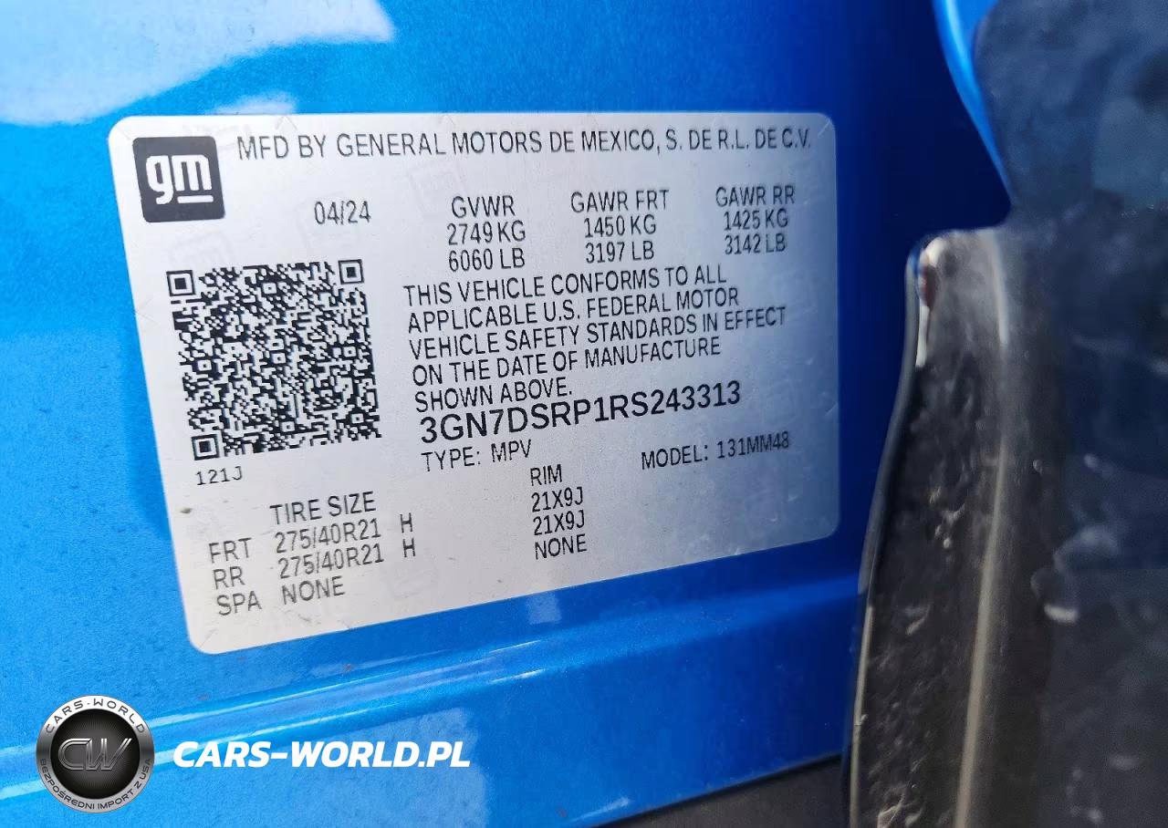 2024 Chevrolet Equinox 2Rs VIN:3GN7DSRP1RS243313 - 13
