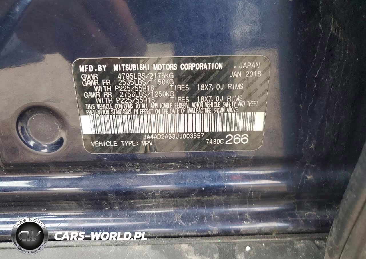 2018 Mitsubishi Outlander Es VIN:JA4AD2A33JJ003557 - 13
