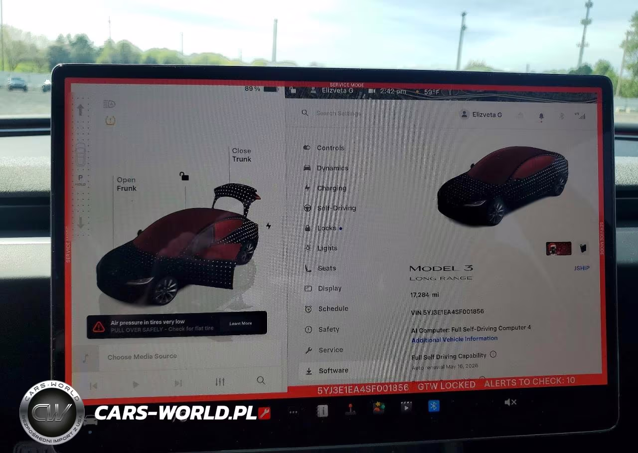 2025 Tesla Model 3 VIN:5YJ3E1EA4SF001856 - 9