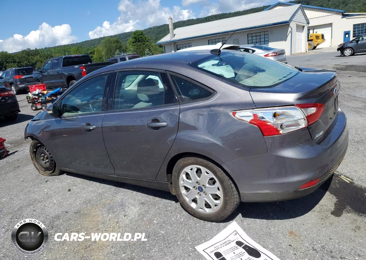 2012 Ford Focus Se VIN:1FAHP3F24CL461204 - 2