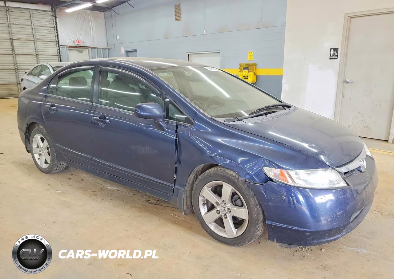 2007 Honda Civic Lx VIN:1HGFA16567L140452 - 4