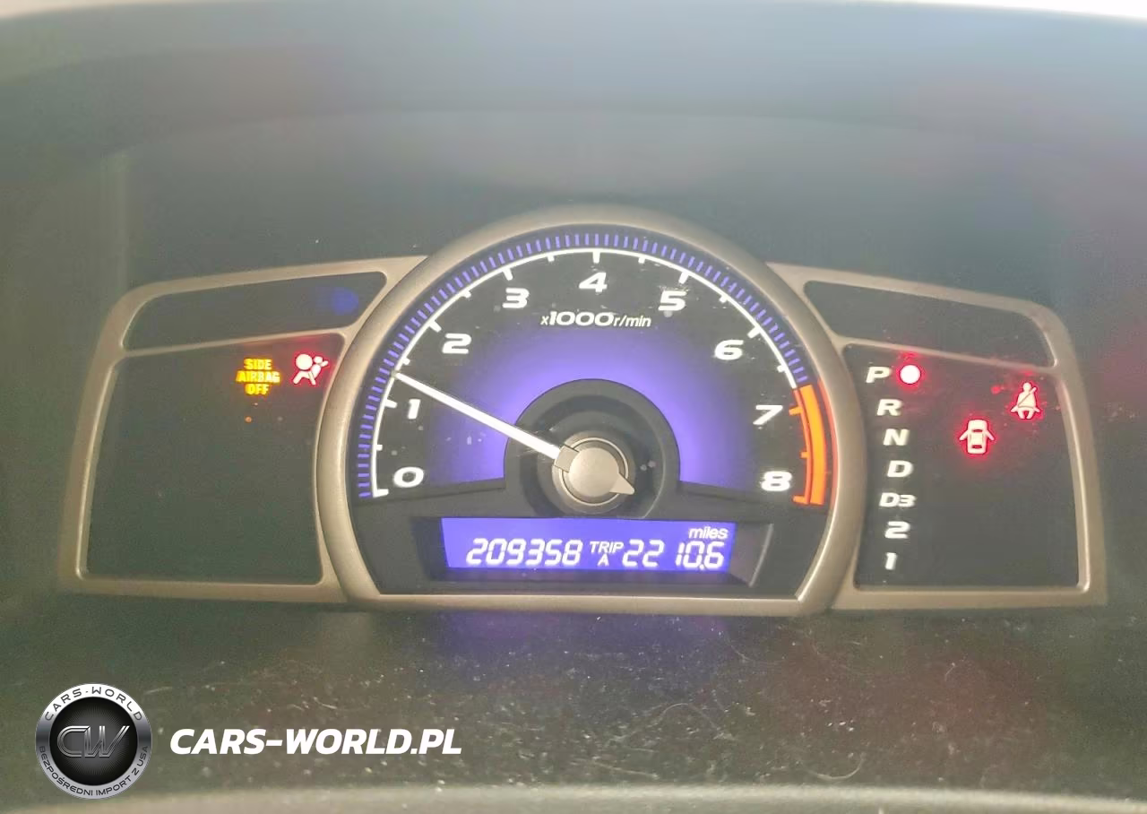 2007 Honda Civic Lx VIN:1HGFA16567L140452 - 9