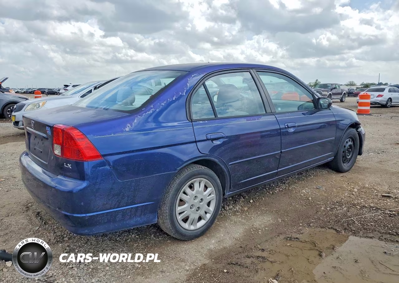 2004 Honda Civic Lx VIN:2HGES16544H504238 - 3