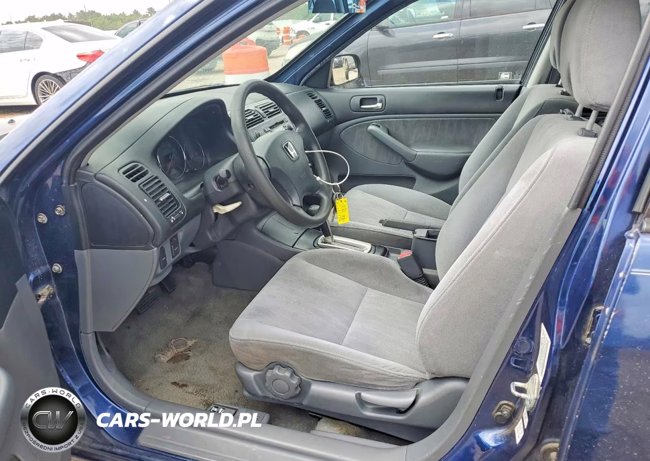 2004 Honda Civic Lx VIN:2HGES16544H504238 - 7