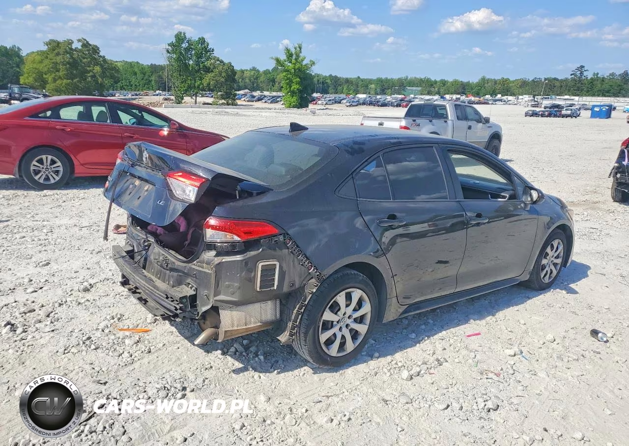 2020 Toyota Corolla Le VIN:JTDEPRAE9LJ086262 - 3