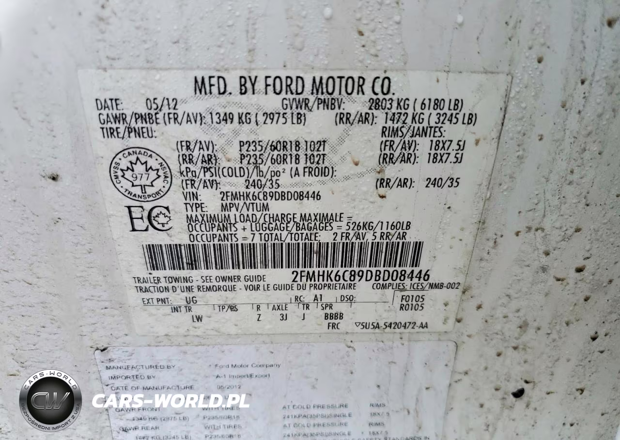 2013 Ford Flex Sel VIN:2FMHK6C89DBD08446 - 13