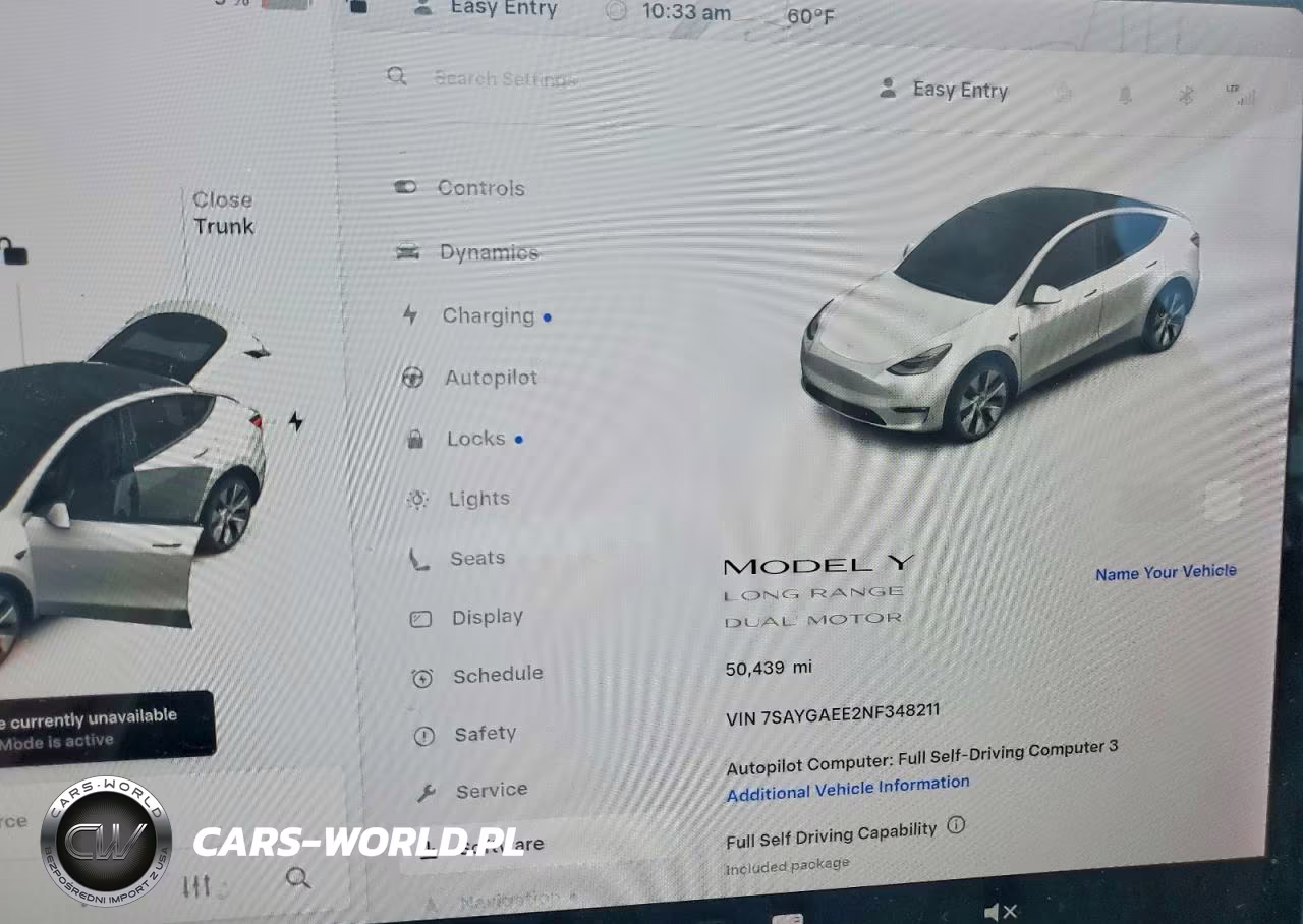 2022 Tesla Model Y VIN:7SAYGAEE2NF348211 - 9