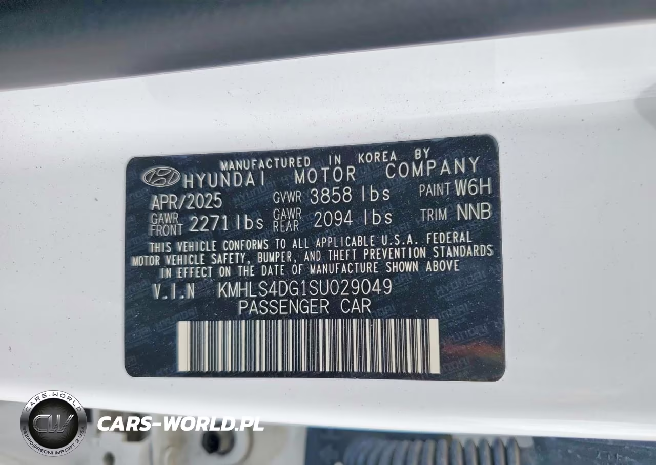 2025 Hyundai Elantra Sel Convenience VIN:KMHLS4DG1SU029049 - 13