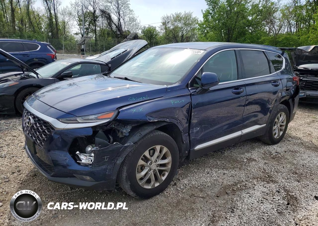 2019 Hyundai Santa Fe Sel 2.4L VIN:5NMS33AD0KH057675 - 1
