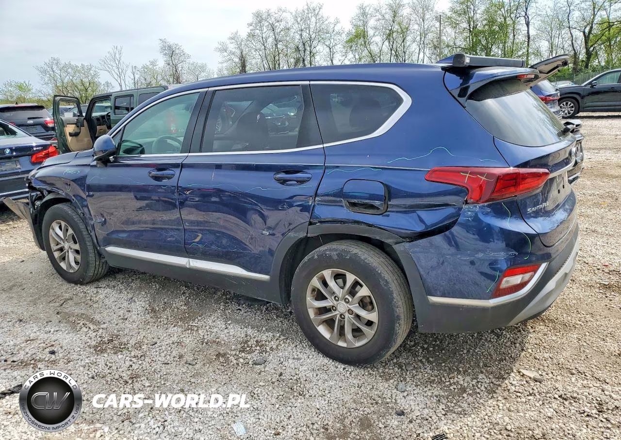 2019 Hyundai Santa Fe Sel 2.4L VIN:5NMS33AD0KH057675 - 2