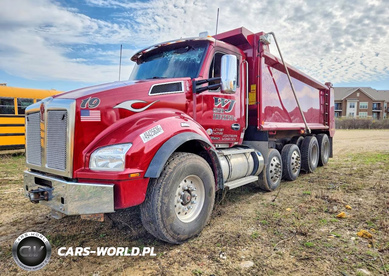 2019 Kenworth T880 Dump Truck VIN:1NKZX4TX8KJ258426 - 2