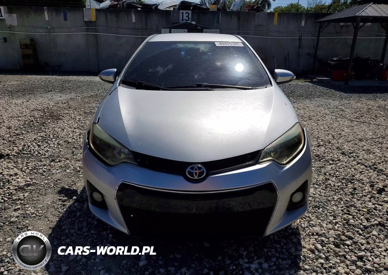 2014 Toyota Corolla S VIN:2T1BURHE7EC101731 - 5
