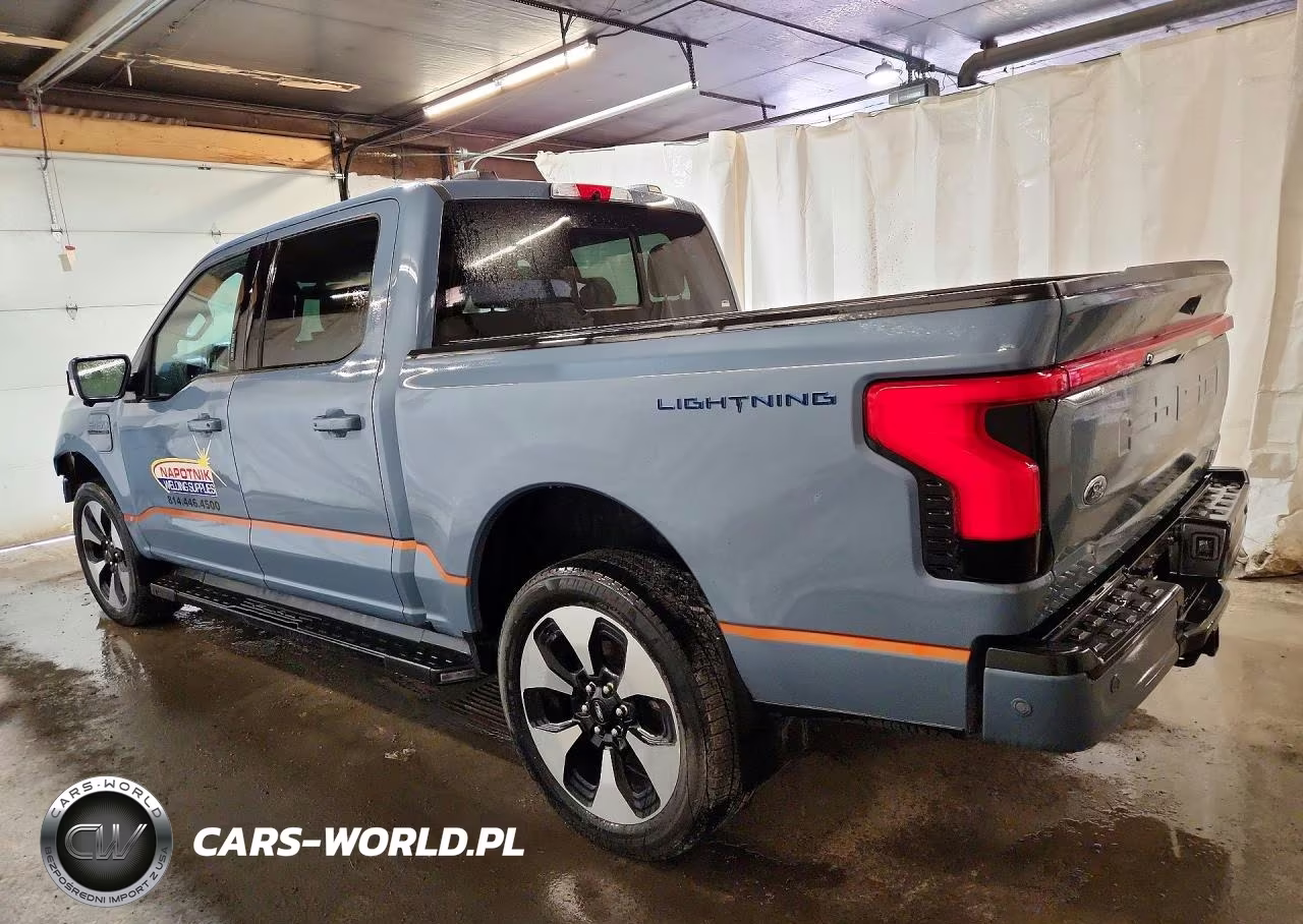 2023 Ford F150 Lightning Pro VIN:1FT6W1EV7PWG02016 - 2