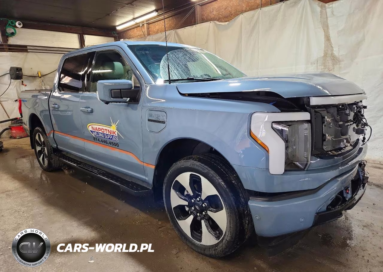 2023 Ford F150 Lightning Pro VIN:1FT6W1EV7PWG02016 - 4