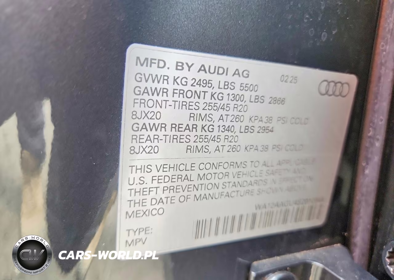 2025 Audi Q5 Premium Plus VIN:WA12AAGU4S2010648 - 12