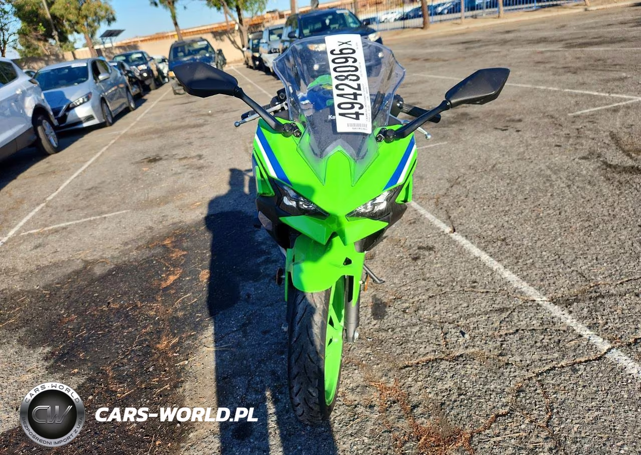 2024 Kawasaki Ex500 A VIN:ML5EXGJ18RDA31856 - 2