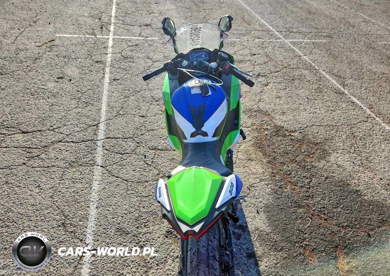 2024 Kawasaki Ex500 A VIN:ML5EXGJ18RDA31856 - 6