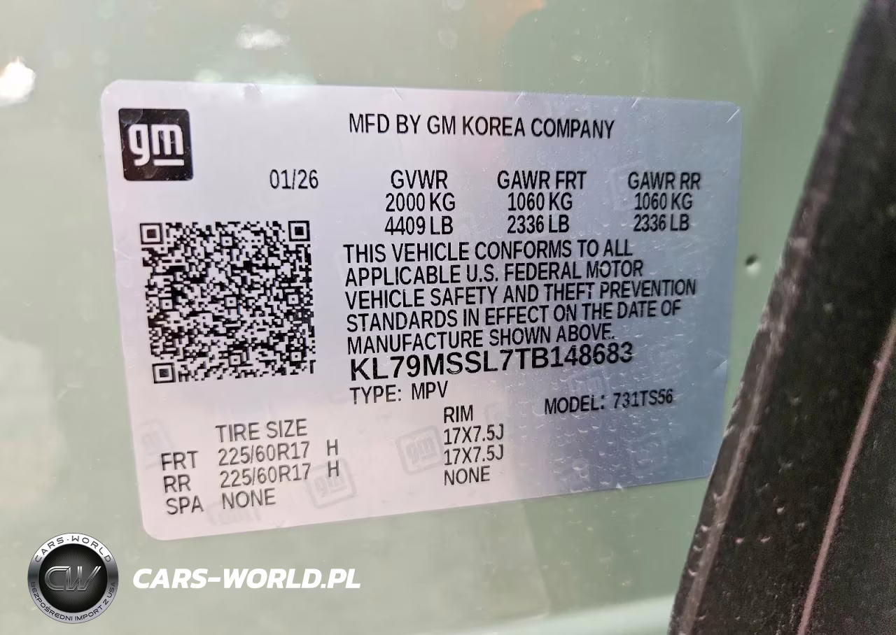 2026 Chevrolet Trailblazer Activ VIN:KL79MSSL7TB148683 - 13