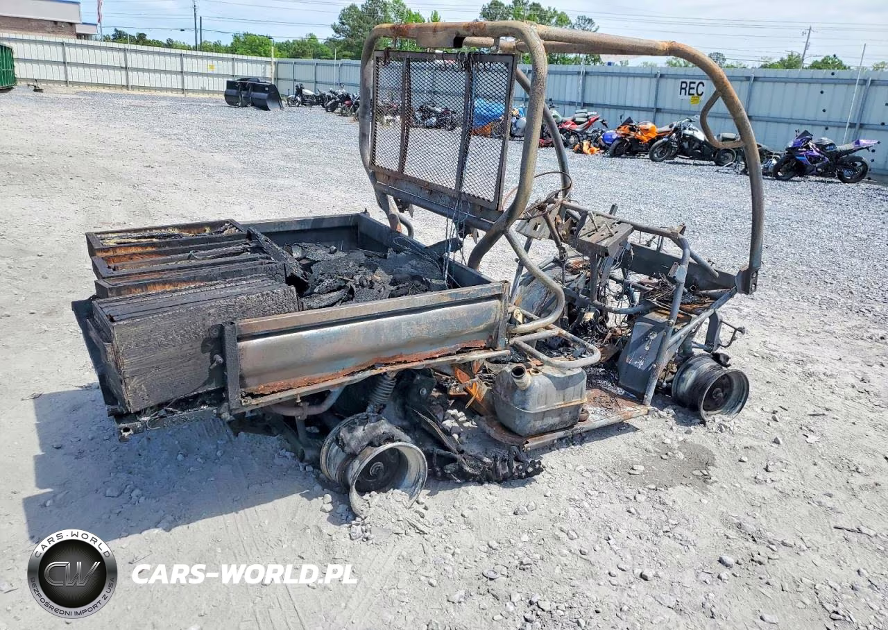 2007 Kawasaki Mule610 Utility Vehicle VIN:JK1AFEA177B532815 - 4